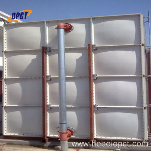 Assembled storage tank fiberglass water tank price